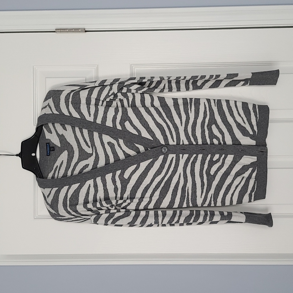 Express button up sweater/cardigan